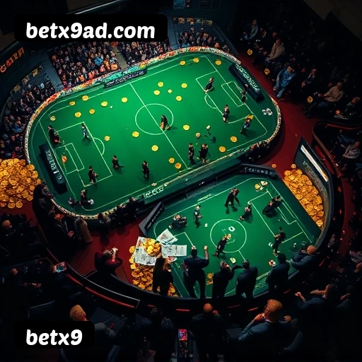 Interface apostas esportivas betx9 mostrando odds ao vivo, cash out e transmissão de jogos